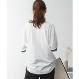 aity アイティ 配色袖リブライン入りTシャツ | Fashion Letter | 詳細画像17 