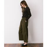 aity アイティ ツイルウエストゴムワイドパンツ | Fashion Letter | 詳細画像16 