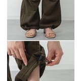 aity アイティ ツイルワイドカーゴパンツ | Fashion Letter | 詳細画像18 