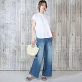 aity アイティ デニムワイドベイカーパンツ | Fashion Letter | 詳細画像3 