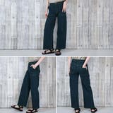 aity アイティ デニムワイドベイカーパンツ | Fashion Letter | 詳細画像16 