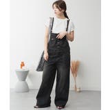 aity アイティ デニムサロペットワイドパンツ | Fashion Letter | 詳細画像7