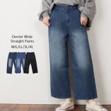 aity アイティ デニムワイドパンツ | Fashion Letter | 詳細画像1 