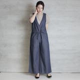 ネイビー | aity アイティ 深Vネック | Fashion Letter