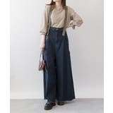 ワンウォッシュネイビー | aity アイティ ハイウエスト | Fashion Letter