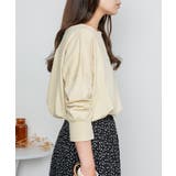 aity アイティ アシメトリー裾タックロングスリーブTシャツ | Fashion Letter | 詳細画像4 