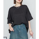 ブラック | aity アイティ オーバーサイズ無地T | Fashion Letter