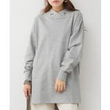 杢グレー | aity アイティ ハイネックアイレット | Fashion Letter