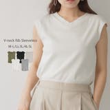 aity アイティ Vネックノースリーブ | Fashion Letter | 詳細画像1 