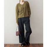 カーキ | aity アイティ パールボタン | Fashion Letter