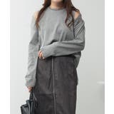 aity アイティ オープンショルダーコットンカットソー | Fashion Letter | 詳細画像5 