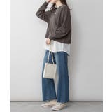 aity アイティ ワッフル裾切り替え | Fashion Letter | 詳細画像10 