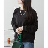 aity アイティ コットンゆったりロングスリーブカットソー | Fashion Letter | 詳細画像3 