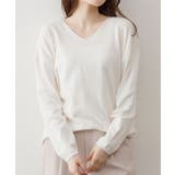 オフホワイト | aity アイティ 綿ニット | Fashion Letter