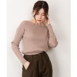 グレーベージュ | aity アイティ リブニット | Fashion Letter