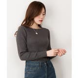 杢グレー | aity アイティ リブニット | Fashion Letter