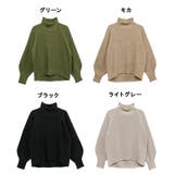 aity アイティ チャンキー鹿の子編みニットプルオーバー | Fashion Letter | 詳細画像10 