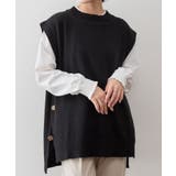 aity アイティ サイドボタンベスト | Fashion Letter | 詳細画像3