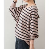 aity アイティ Vネックボーダードルマンニット | Fashion Letter | 詳細画像13 