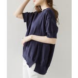 aity アイティ 袖脇オープンVネック5分袖ニット | Fashion Letter | 詳細画像7 