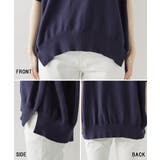 aity アイティ 袖脇オープンVネック5分袖ニット | Fashion Letter | 詳細画像18 