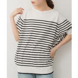 aity アイティ パネルボーダードルマンニット | Fashion Letter | 詳細画像12 