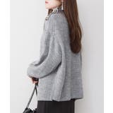 aity アイティ バルキーサイドボタンハイネックセーター | Fashion Letter | 詳細画像14 