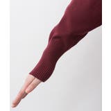 aity アイティ Vネックリブドルマンセーター | Fashion Letter | 詳細画像19 