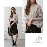 aity アイティ ドルマンシルエット5分袖サマーニット | Fashion Letter | 詳細画像7 