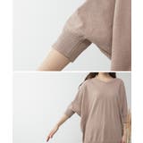 aity アイティ ドルマンシルエット5分袖サマーニット | Fashion Letter | 詳細画像16 