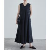 etoll エトル スリーブレスタックフレアオールインワン | Fashion Letter | 詳細画像14
