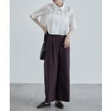 etoll エトル タックプリーツクロップドシャツ | Fashion Letter | 詳細画像10