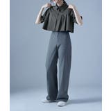 etoll エトル タックプリーツクロップドシャツ | Fashion Letter | 詳細画像15