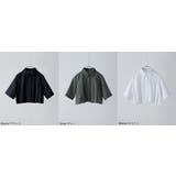 etoll エトル タックプリーツクロップドシャツ | Fashion Letter | 詳細画像18