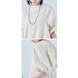 バックケープワンピース ライトシャークスキン ワンピース | Fashion Letter | 詳細画像4 