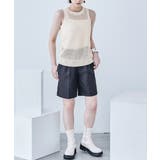 ミニループヤーン 透かし編み ニットタンクトップ | Fashion Letter | 詳細画像5 