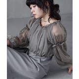 aity アイティ チュールバルーン袖ブラウス×キャミワンピ | Fashion Letter | 詳細画像8