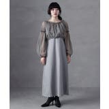 aity アイティ チュールバルーン袖ブラウス×キャミワンピ | Fashion Letter | 詳細画像10
