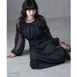 aity アイティ チュールバルーン袖ブラウス×キャミワンピ | Fashion Letter | 詳細画像11