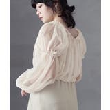 aity アイティ チュールバルーン袖ブラウス×キャミワンピ | Fashion Letter | 詳細画像17