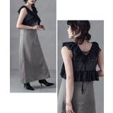 aity アイティ チュールフリルベスト×キャミワンピ | Fashion Letter | 詳細画像8