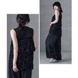 aity アイティ 花柄シアーフロッキーベアペプラム×ツイルオールインワン | Fashion Letter | 詳細画像16 