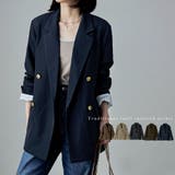 etoll エトル トラディショナルツイルテーラードジャケット | Fashion Letter | 詳細画像1