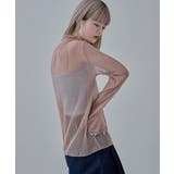 etoll エトル ラメシアープリーツハイネックトップス | Fashion Letter | 詳細画像5 