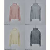 etoll エトル ラメシアープリーツハイネックトップス | Fashion Letter | 詳細画像18 