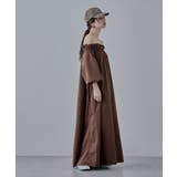 etoll エトル タフタボリュームオフショルワンピース | Fashion Letter | 詳細画像13