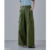 etoll エトル ワイドシルエットツイルカーゴパンツ | Fashion Letter | 詳細画像9