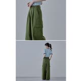 etoll エトル ワイドシルエットツイルカーゴパンツ | Fashion Letter | 詳細画像11
