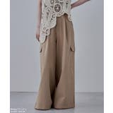 etoll エトル ワイドシルエットツイルカーゴパンツ | Fashion Letter | 詳細画像15
