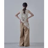 etoll エトル ワイドシルエットツイルカーゴパンツ | Fashion Letter | 詳細画像16